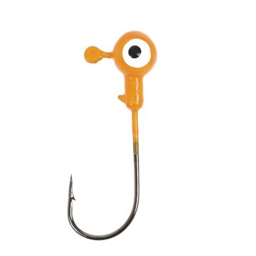 Джиг головка крашеная "Шар", Вес: 7,0 гр. Цвет: оранжевый